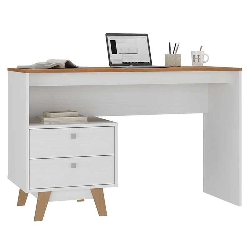 ESCRITORIO DI PORETTI DESIGN ELLIE 2C BLANCO - 2