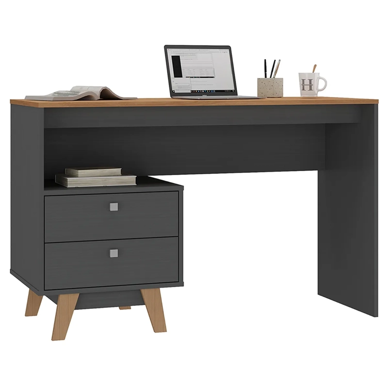 ESCRITORIO DI PORETTI DESIGN ELLIE 2C NEGRO - 2