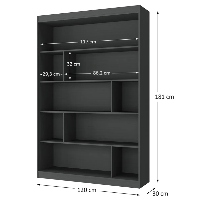 LIBRERO DI PORETTI DESIGN JOE NEGRO - 2