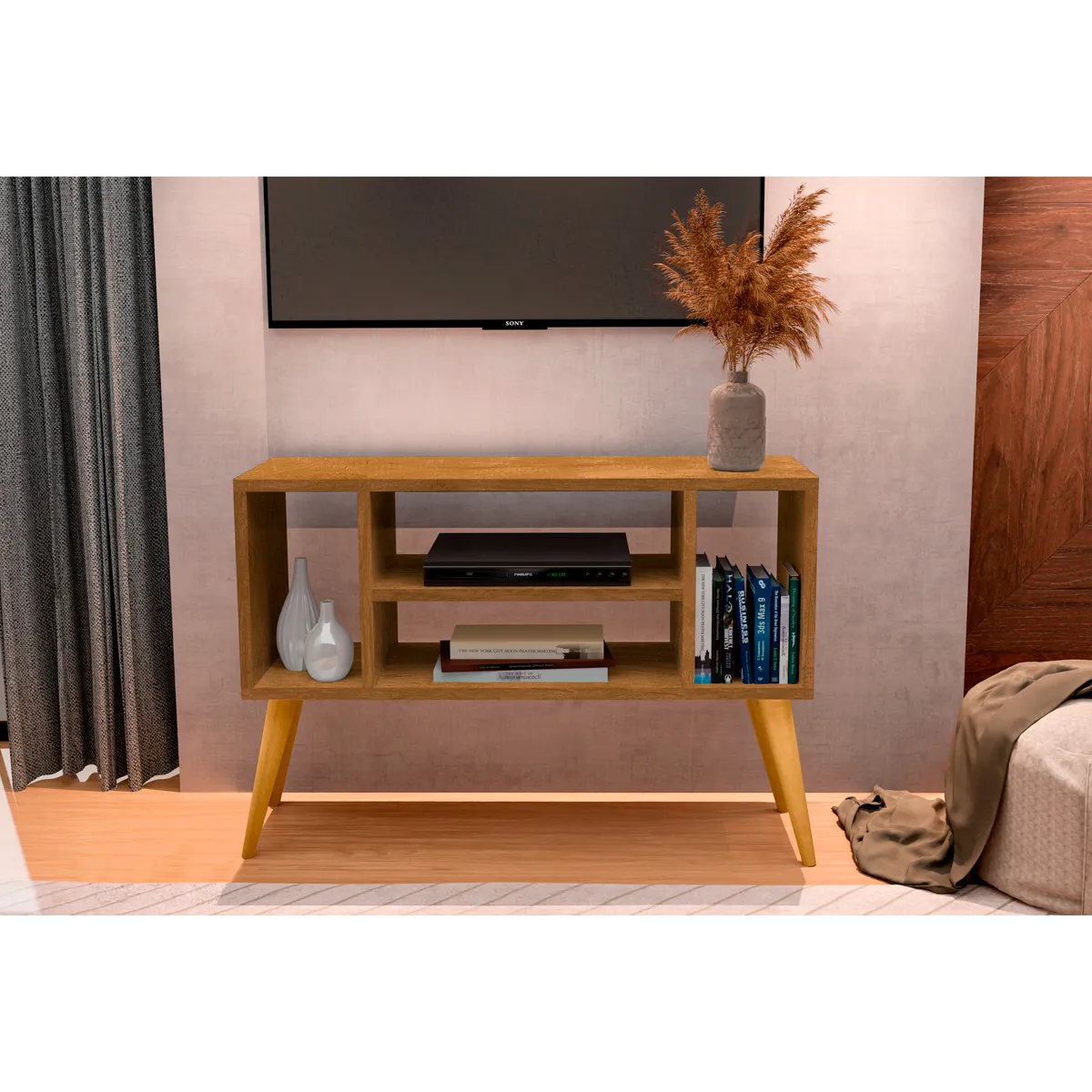 RACK DI PORETTI DESIGN MIAMI 50" 4P CAFÉ - 3
