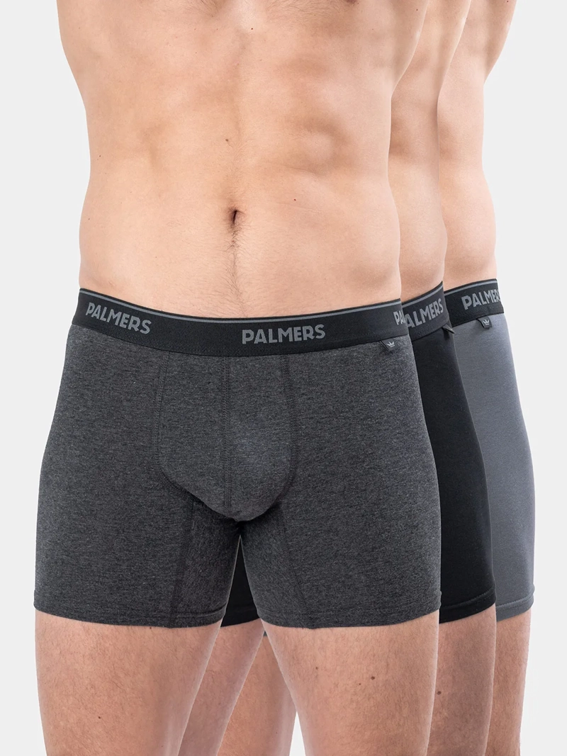 PACK X3 BÓXER HOMBRE PALMERS ALGODÓN MEDIO - 1