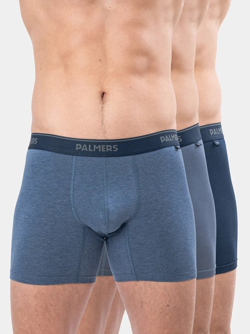 PACK X3 BÓXER HOMBRE PALMERS ALGODÓN MEDIO - 1