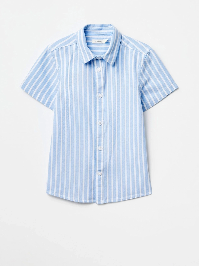 CAMISA NIÑO SFERA AZUL - 1