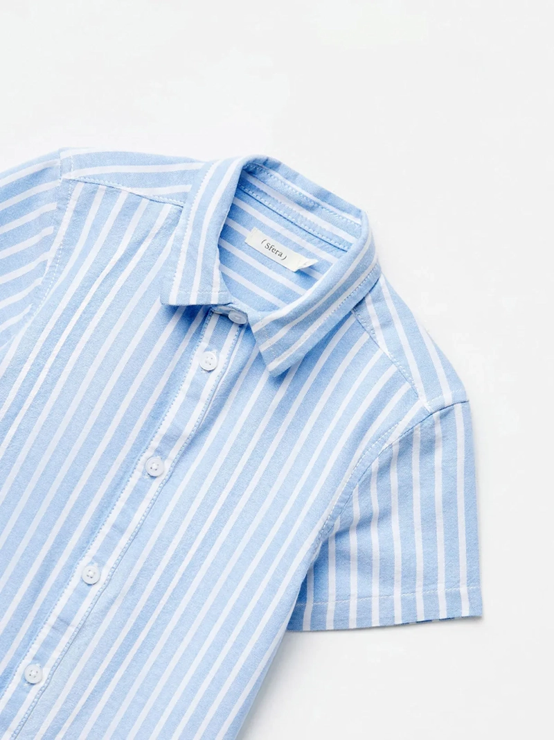 CAMISA NIÑO SFERA AZUL - 2