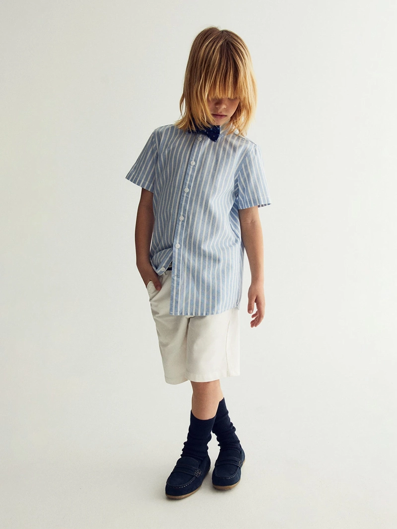 CAMISA NIÑO SFERA AZUL - 4