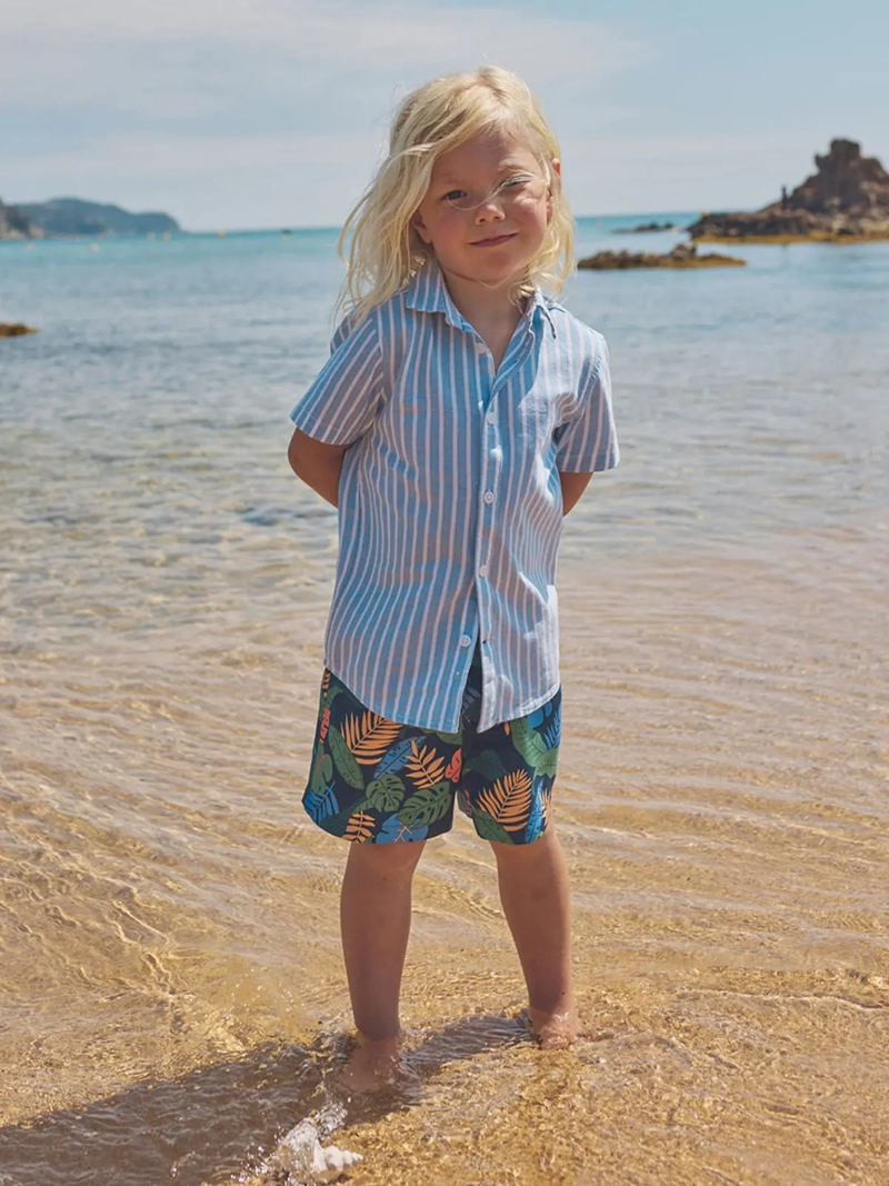 CAMISA NIÑO SFERA AZUL - 5