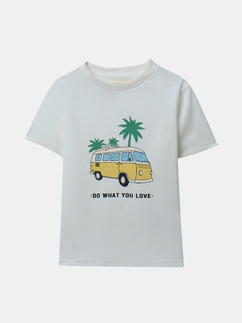 POLERA NIÑO SFERA BLANCO  - 1