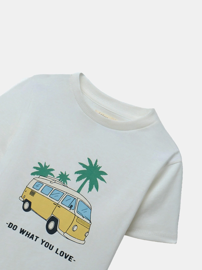 POLERA NIÑO SFERA BLANCO  - 3