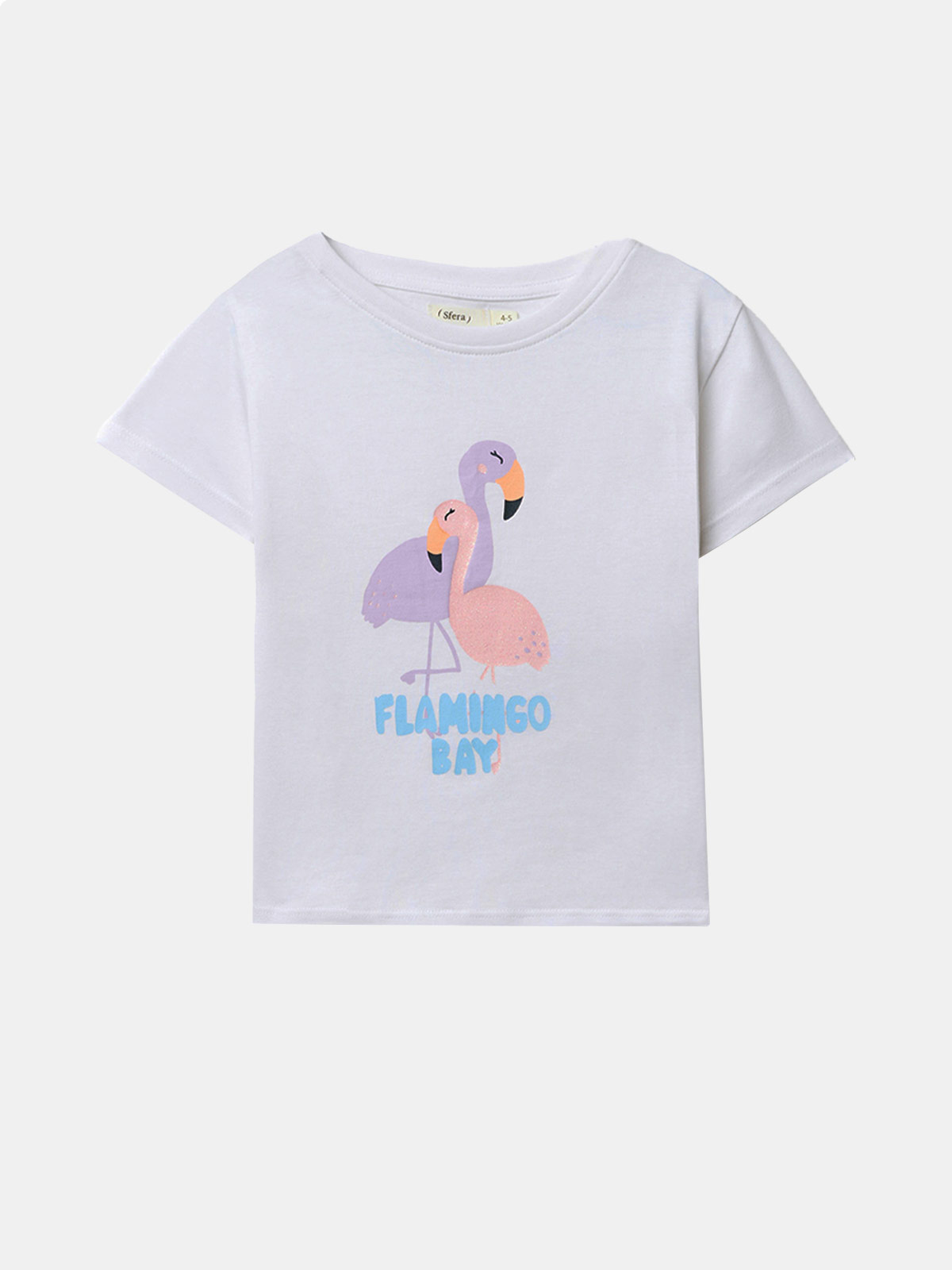 POLERA NIÑA SFERA BLANCO - 1