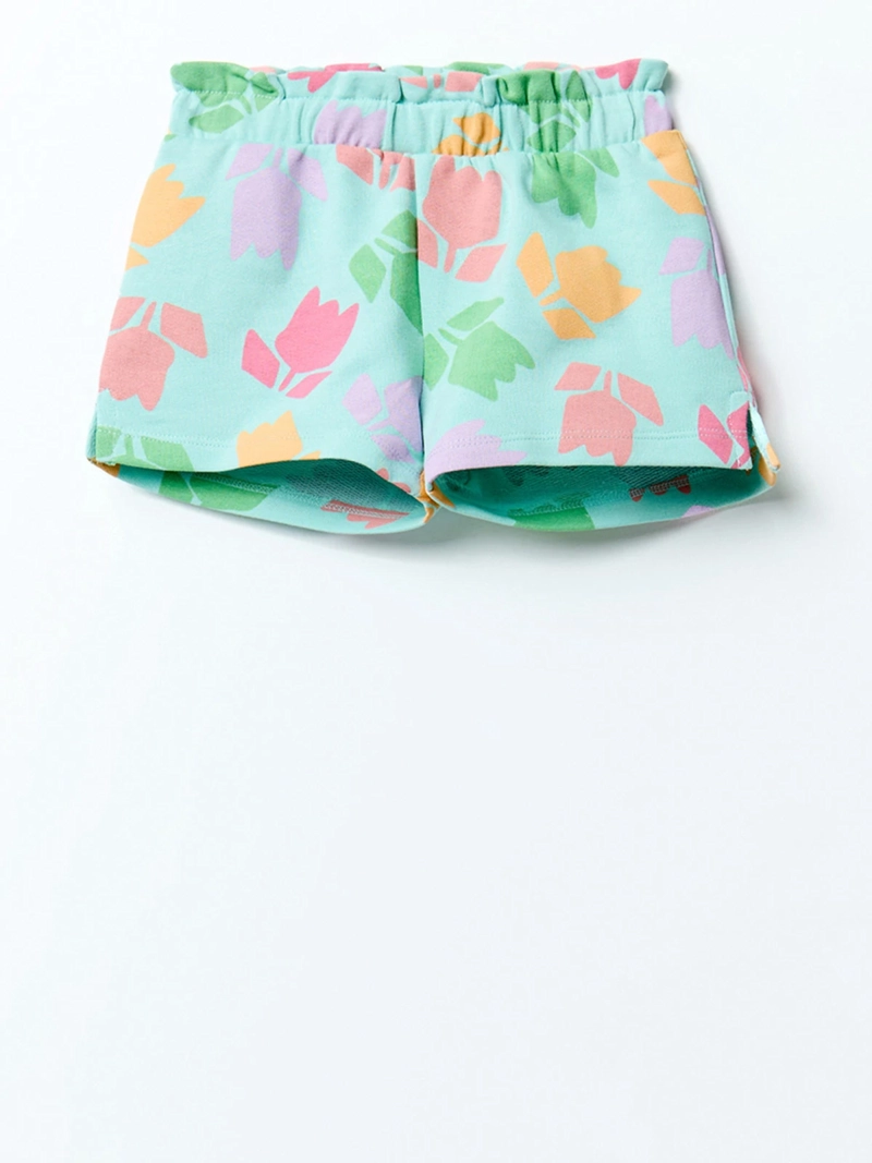 SHORT NIÑA SFERA TURQUESA - 1