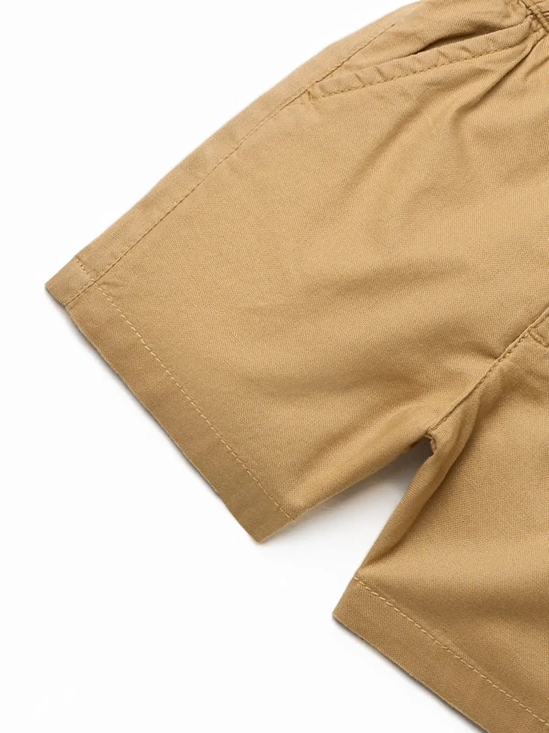 SHORT NIÑO SFERA CAMEL - 4