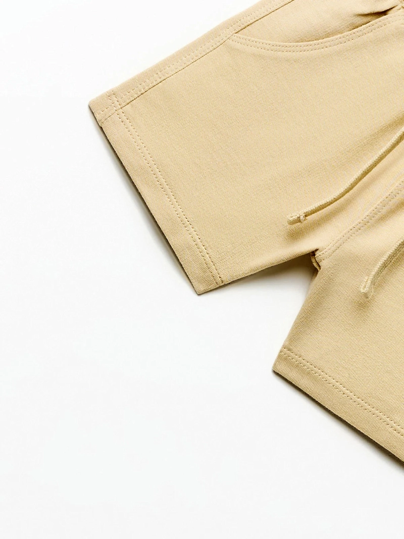 SHORT NIÑO SFERA BEIGE - 2