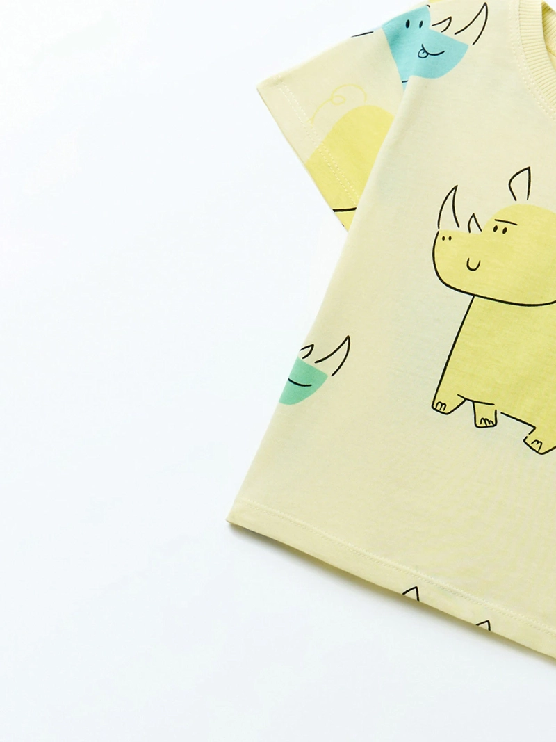 POLERA NIÑO SFERA AMARILLO - 2