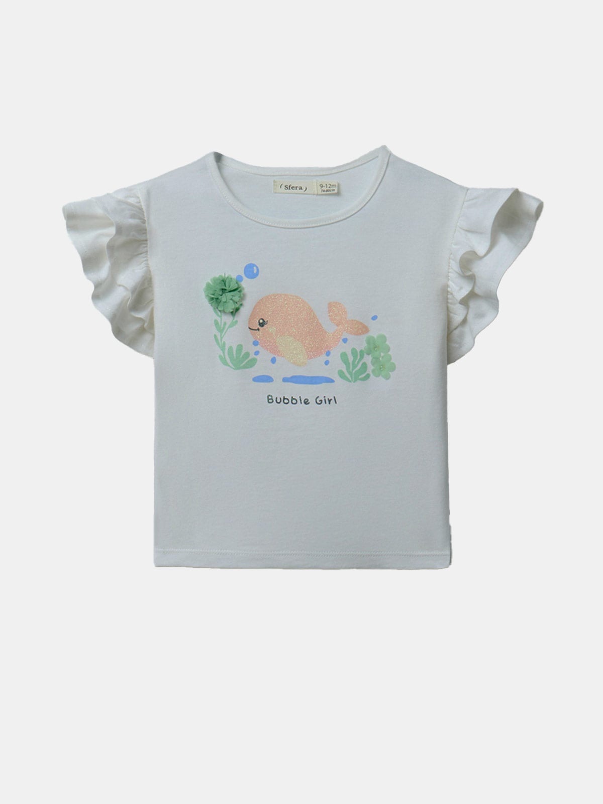 POLERA BEBÉ SFERA BLANCO - 1