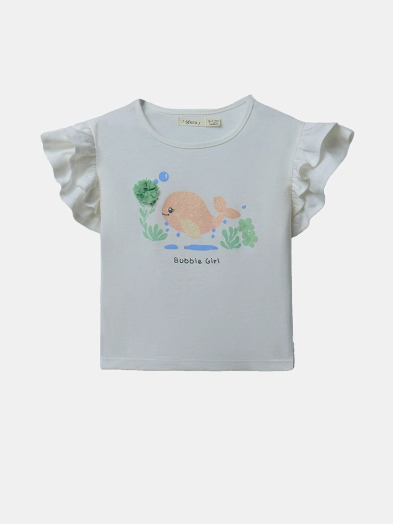 POLERA BEBÉ SFERA BLANCO  - 1