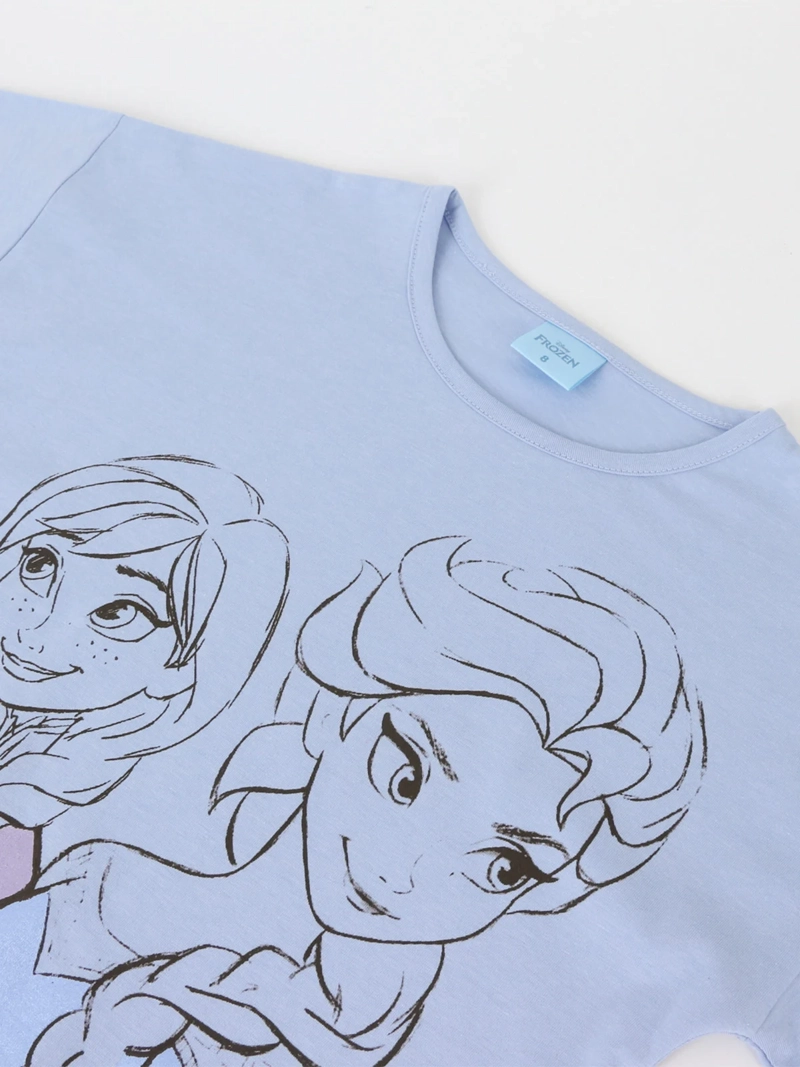 POLERA NIÑA DISNEY FROZEN MANGA LARGA - 3