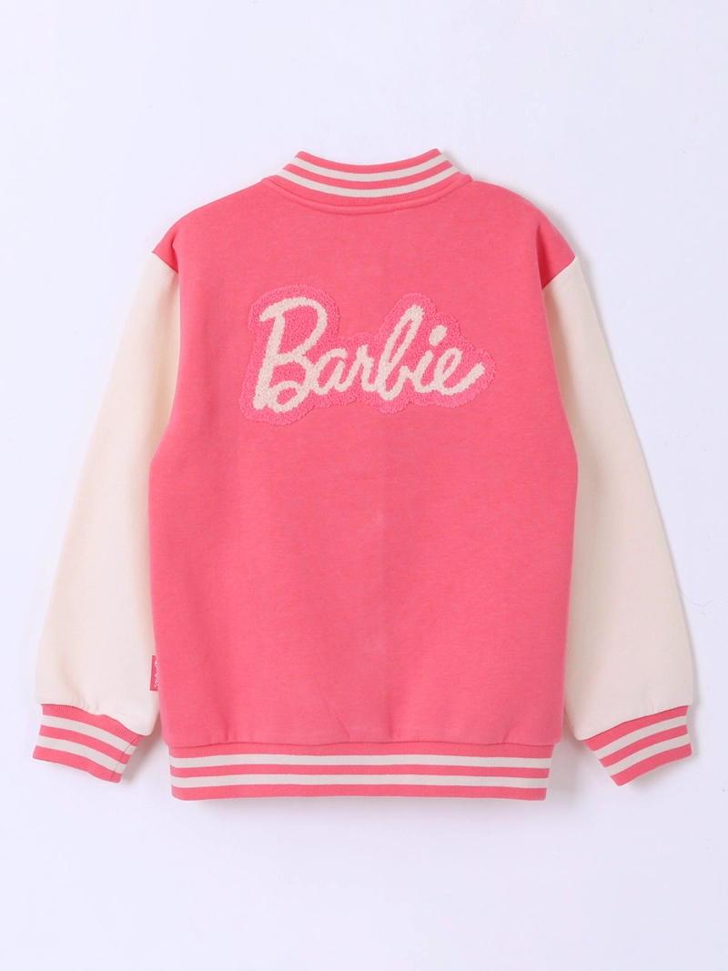 POLERÓN NIÑA BARBIE ABIERTO BOMBER FASHION - 2