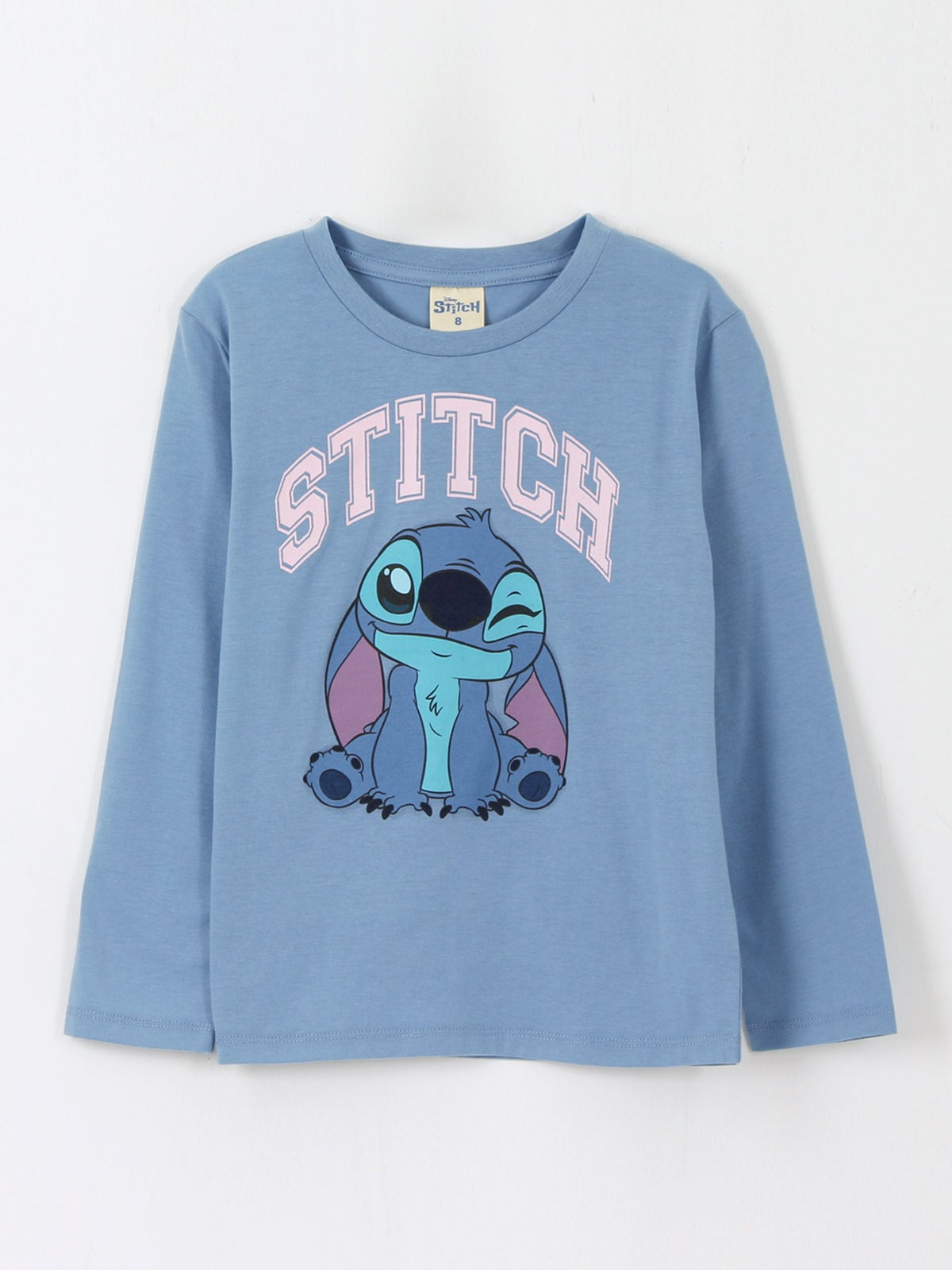POLERA MANGA LARGA NIÑA DISNEY STITCH - 1