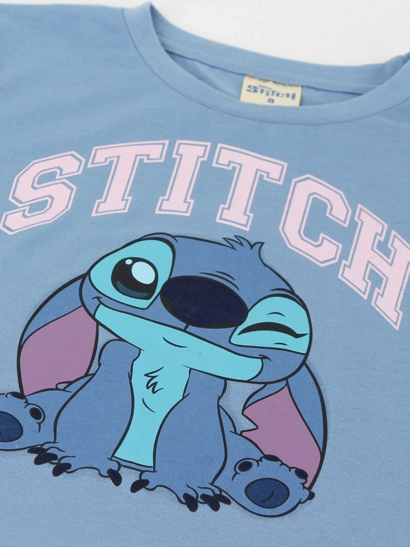 POLERA MANGA LARGA NIÑA DISNEY STITCH - 3