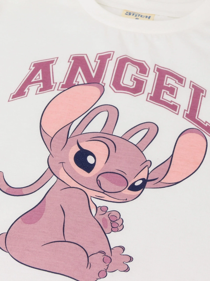 POLERA MANGA LARGA NIÑA DISNEY STITCH - 3