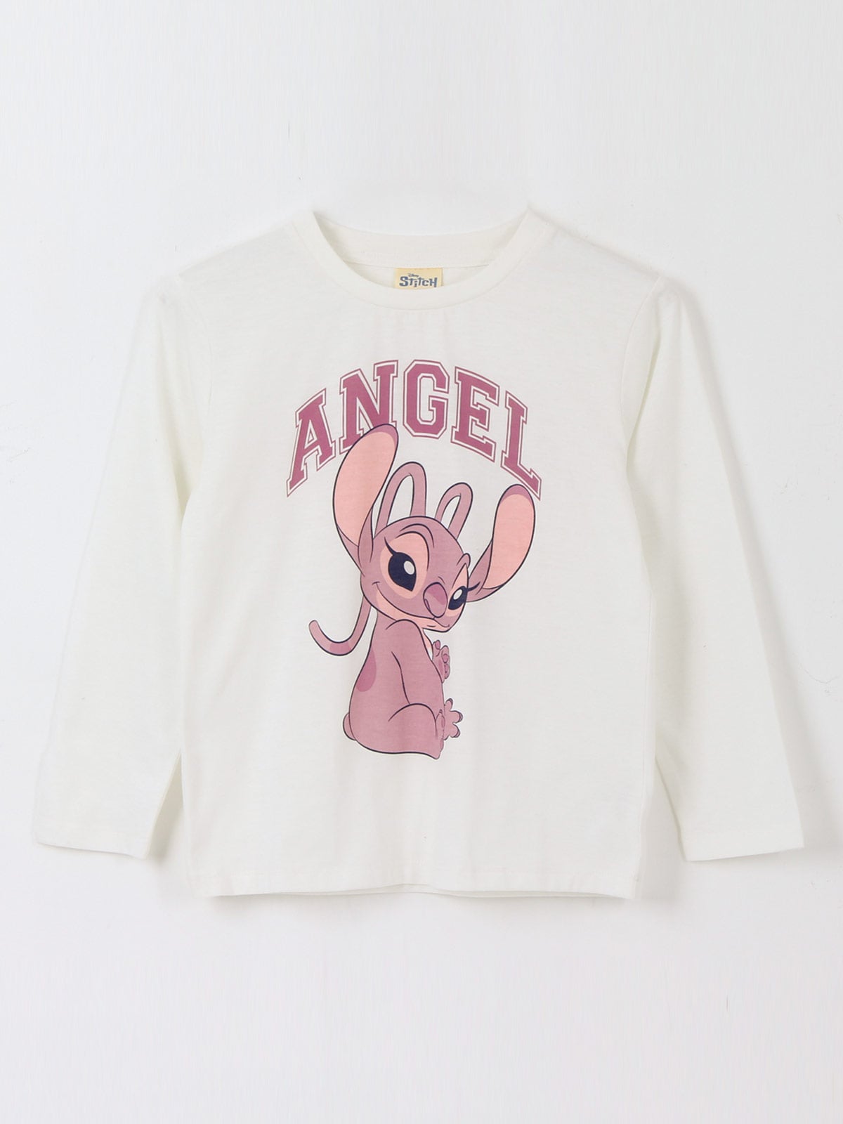 POLERA MANGA LARGA NIÑA DISNEY STITCH - 1
