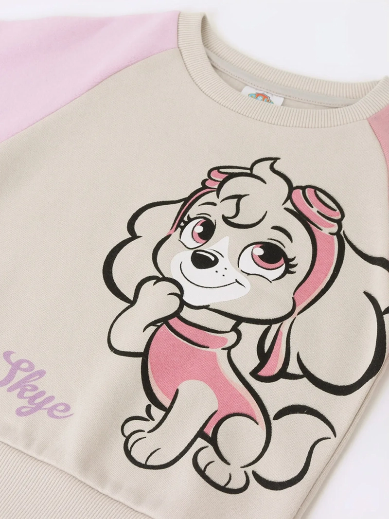 POLERÓN NIÑO PAW PATROL CERRADO RAGLAN - 3
