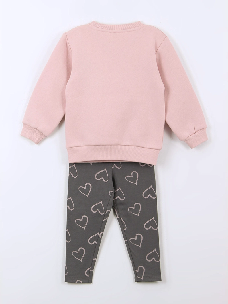 CONJUNTO NIÑA PAW PATROL CORAZONES - 2