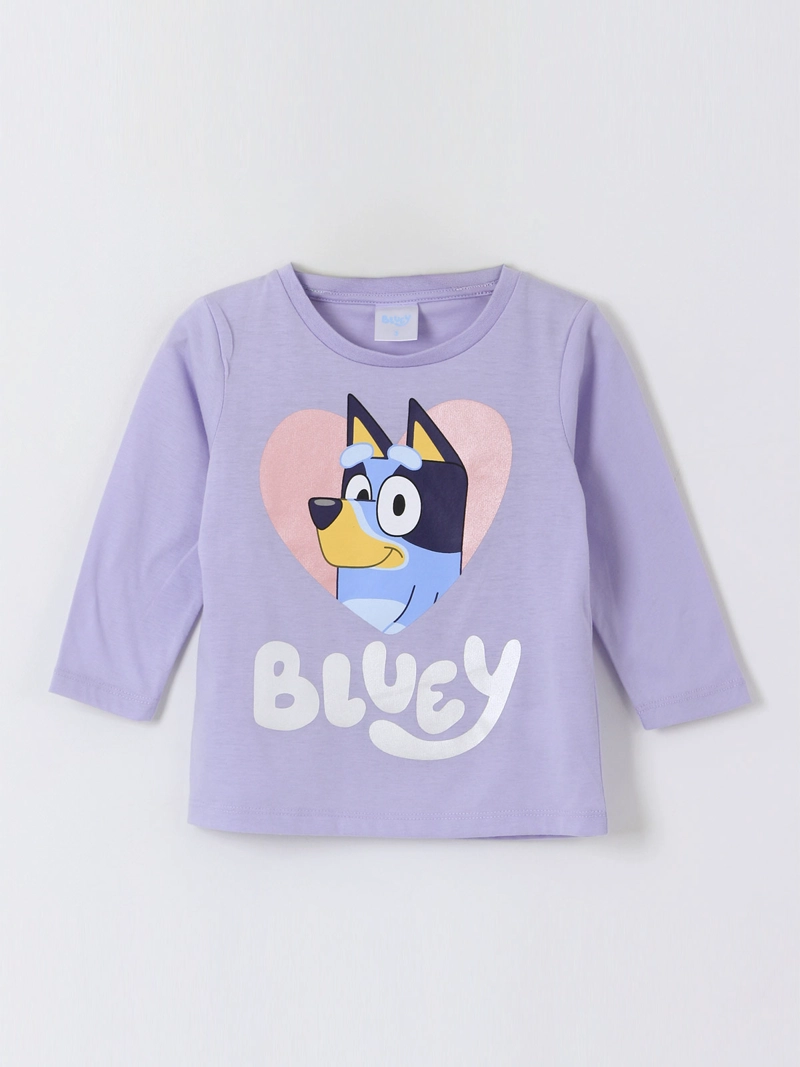 POLERA MANGA LARGA NIÑA BLUEY