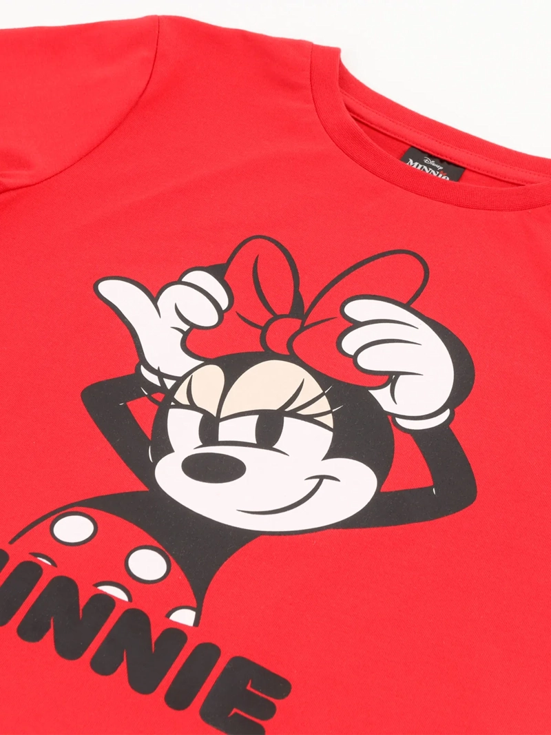 POLERA NIÑA DISNEY MINNIE MANGA LARGA - 3