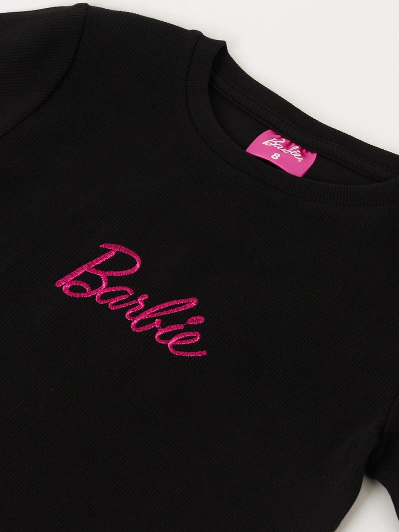 POLERA MANGA LARGA NIÑA BARBIE - 3