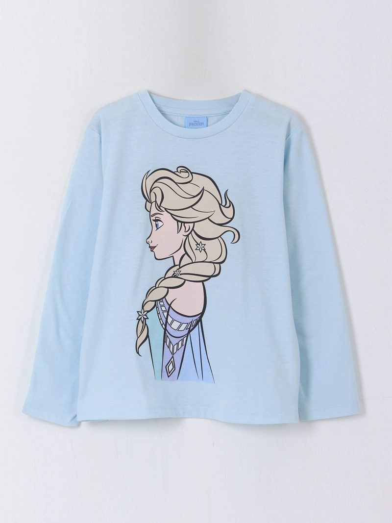 POLERA MANGA LARGA NIÑA DISNEY FROZEN - 1