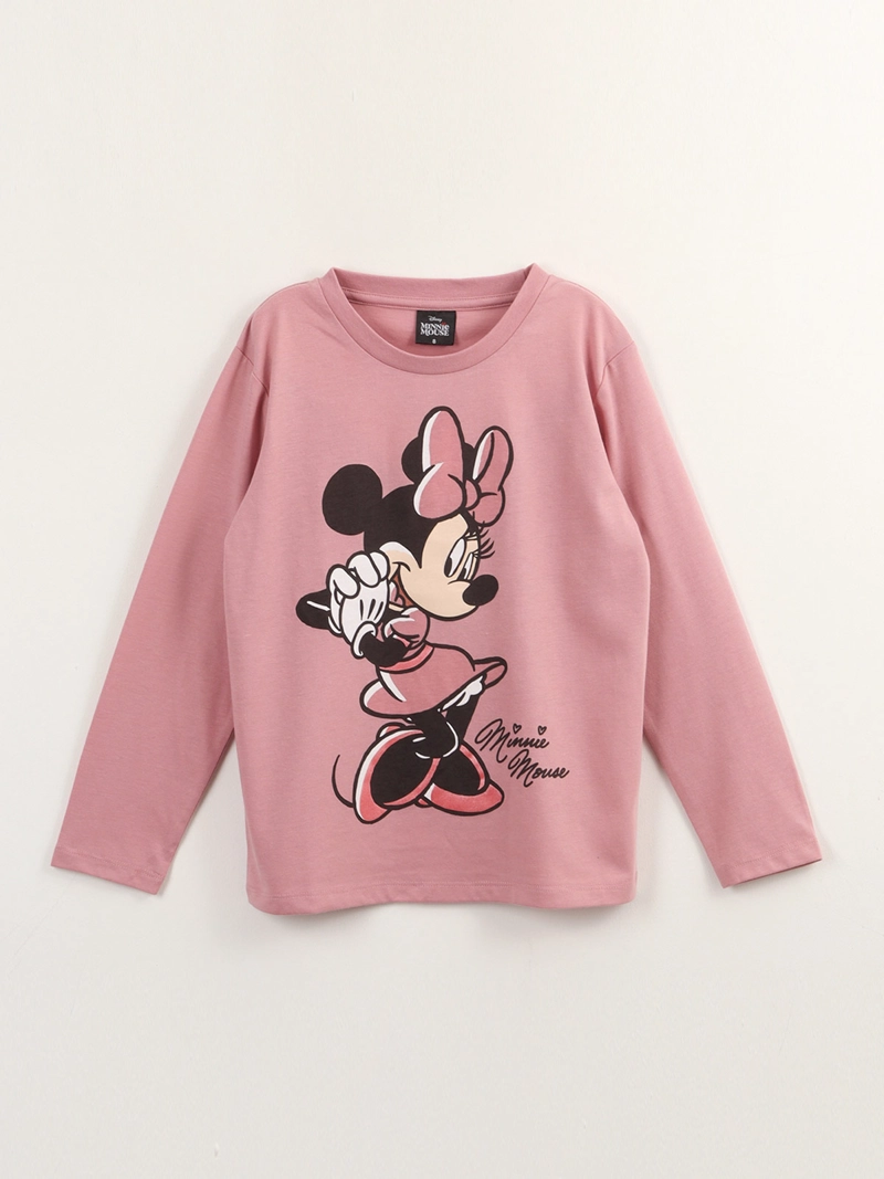 POLERA MANGA LARGA NIÑA DISNEY MINNIE MOUSE - 1