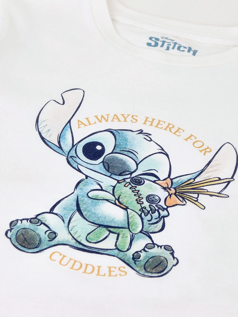 POLERA MANGA LARGA NIÑA DISNEY STITCH - 3