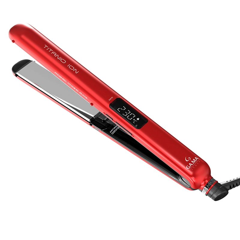 ALISADOR GAMA CP14 TITANIO IHT DIGITAL ROJO - 2