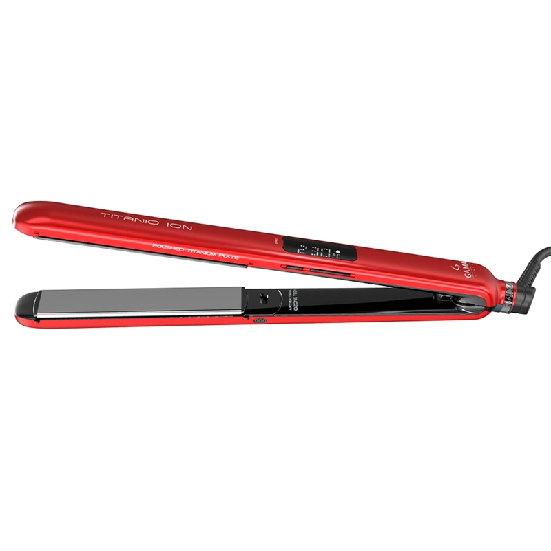 ALISADOR GAMA CP14 TITANIO IHT DIGITAL ROJO - 3