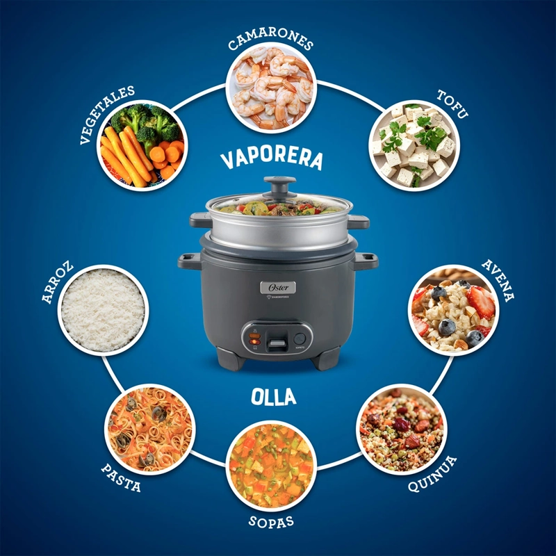ARROCERA OSTER SOFRÍE COCINA VAPORIZA 1.8 LT CKSTRC10DFSKE-052 - 12