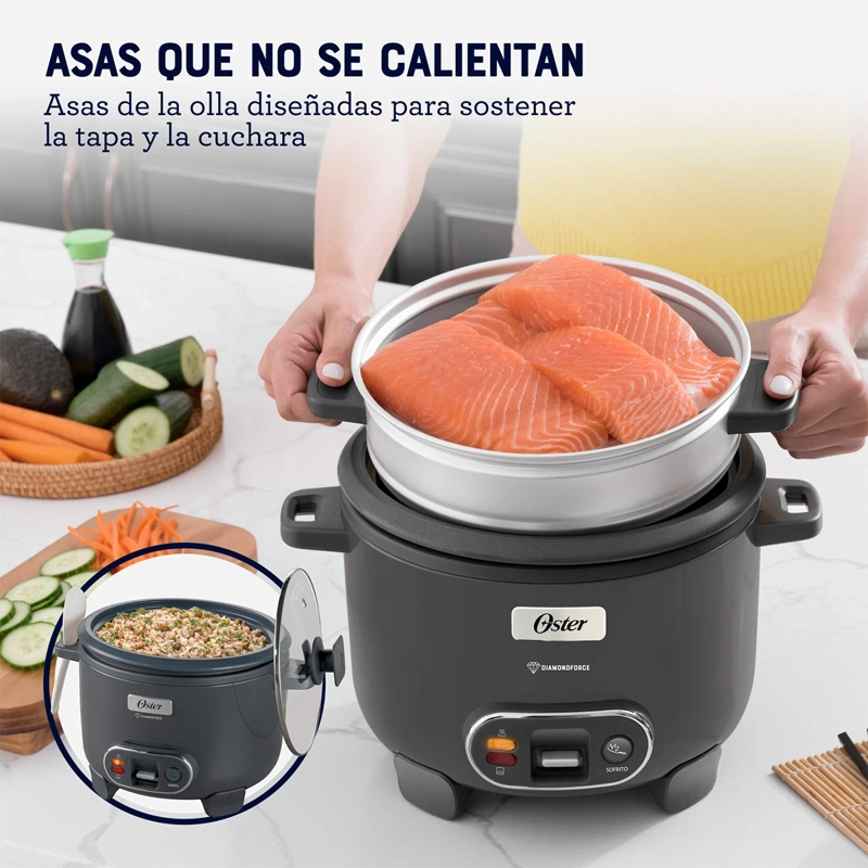 ARROCERA OSTER SOFRÍE COCINA VAPORIZA 1.8 LT CKSTRC10DFSKE-052 - 8
