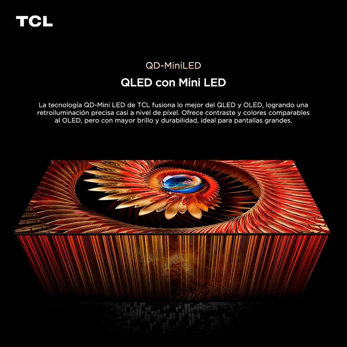 SMART TV TCL QLED MINI LED 4K UHD 65” 65C8K - 5
