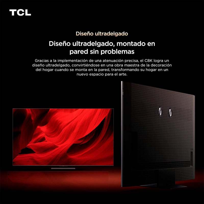 SMART TV TCL QLED MINI LED 4K UHD 75” 75C8K - 14