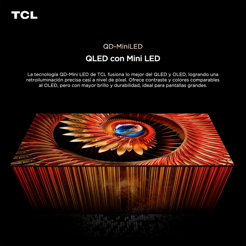 SMART TV TCL QLED MINI LED 4K UHD 75” 75C8K - 5