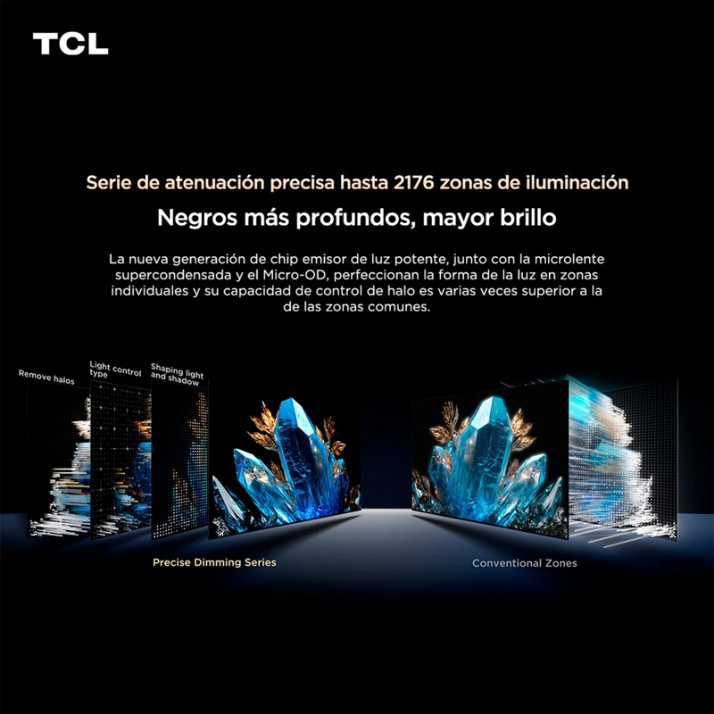 SMART TV TCL QLED MINI LED 4K UHD 75” 75C8K - 6