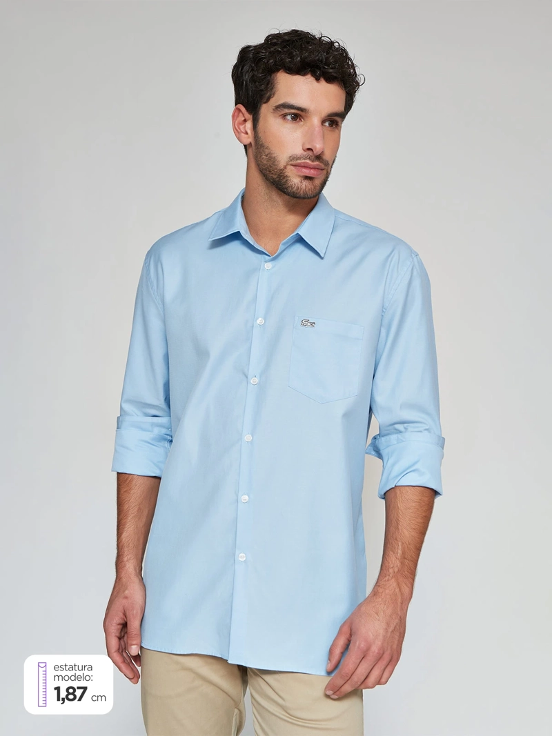 CAMISA MANGA LARGA HOMBRE LACOSTE - 1