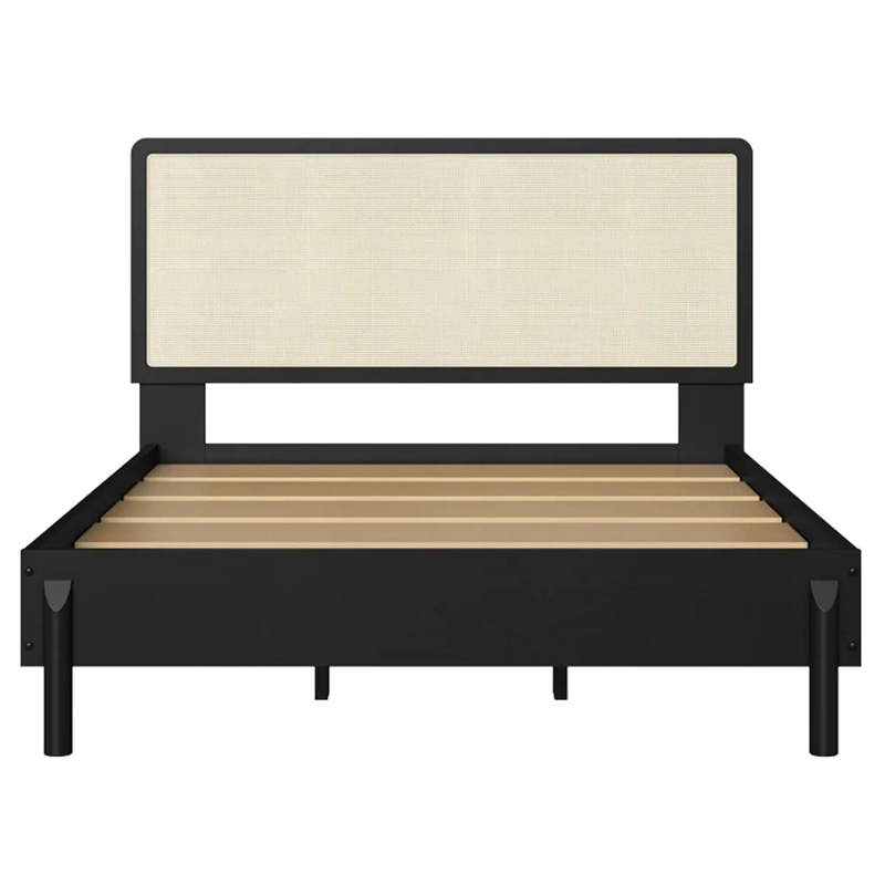 CAMA EUROPEA DECOCASA BALI KING NEGRO - 2