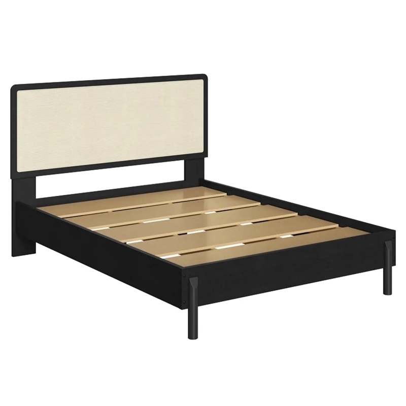 CAMA EUROPEA DECOCASA BALI KING NEGRO - 3