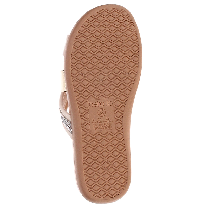 SANDALIAS MUJER BEIRA RIO CREMA - 6
