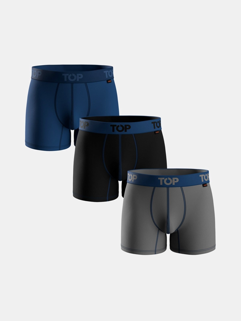 PACK X3 BÓXER HOMBRE TOP ALGODÓN COBRE - 1