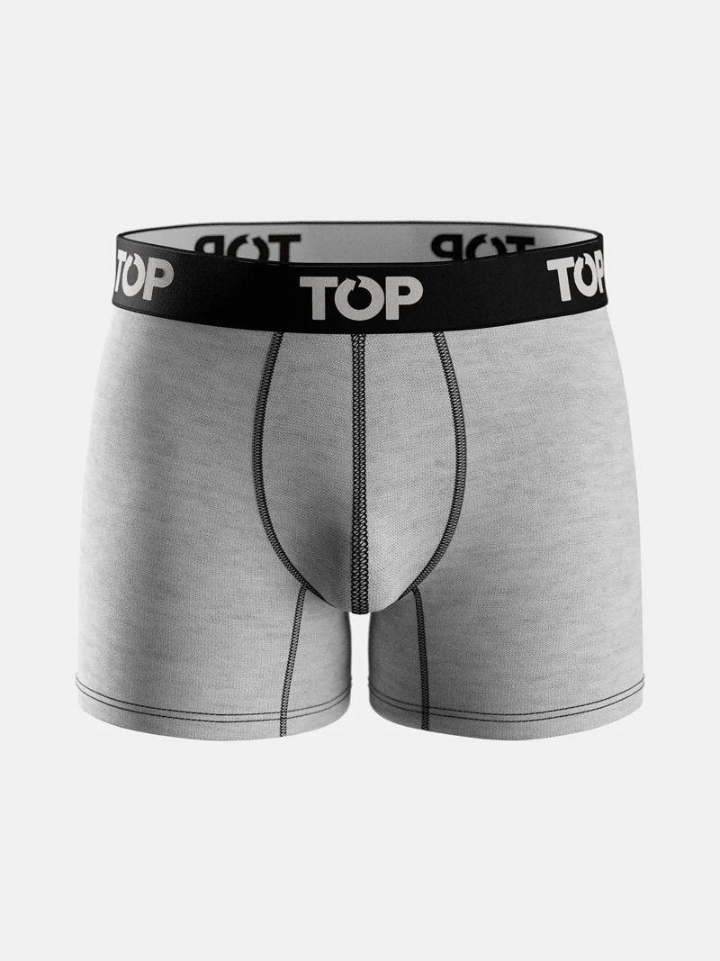 PACK X5 BÓXER HOMBRE TOP ALGODÓN  - 4