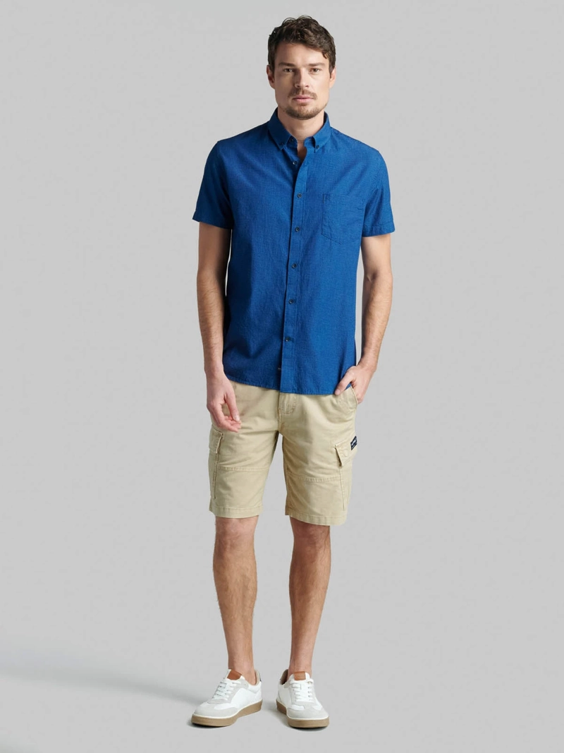 CAMISA HOMBRE FEROUCH ALGODÓN MANGA CORTA - 4