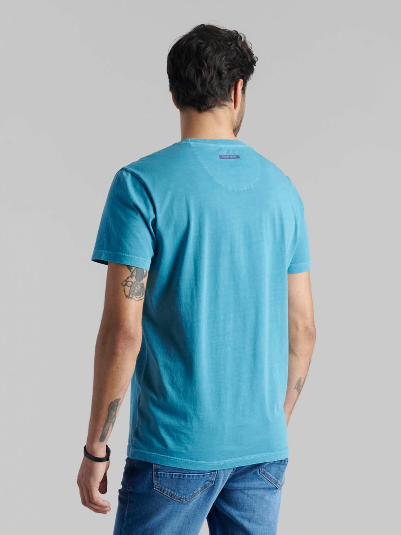 POLERA HOMBRE FEROUCH ALGODÓN MANGA CORTA - 2