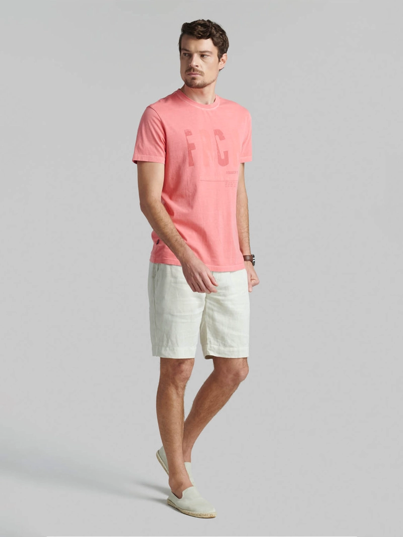 POLERA HOMBRE FEROUCH ALGODÓN MANGA CORTA - 4